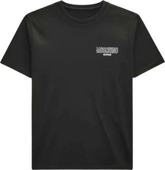 Moschino Hombre, Camisetas, Negro, Talla: M
