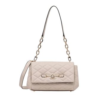 Guess Tassen, Dames, Beige, ONE Size, Polyester, Frances Crossbody Bag