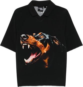 Ksubi Polo con stampa - Nero