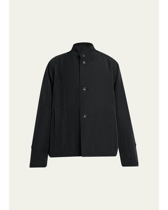 Homme Pliss&eacute; Issey Miyake Mens Opacity Hooded Jacket