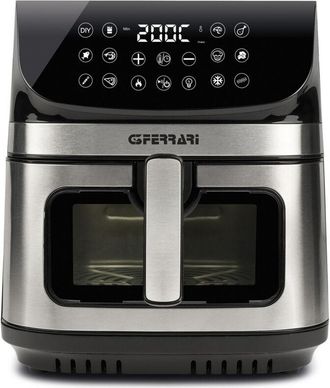 G3Ferrari G3 Ferrari G10215 Freidora Sencillo 9 L Independiente 2200 W Freidora De Aire Caliente Negro, Acero Inoxidable