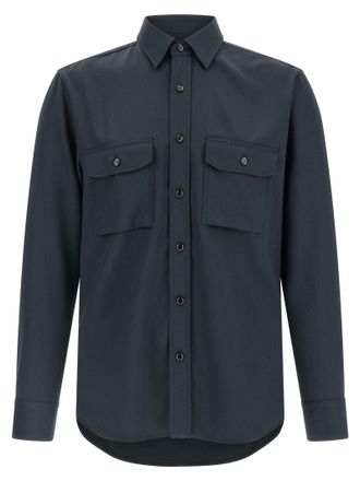 Brioni Military Shirt