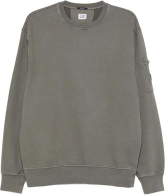 C.P. Company Felpa girocollo con tasca - Verde