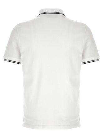 Stone Island Organic Cotton Polo Shirt - White