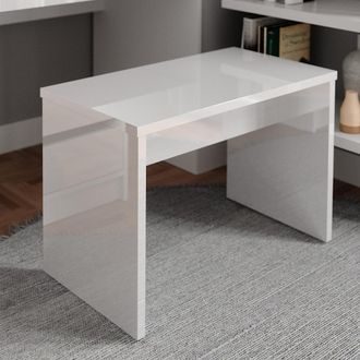 Vicco Banqueta Viola, Blanco, 90 Cm Para Tocador