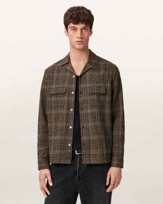 AllSaints Saru Relaxed Check Shirt