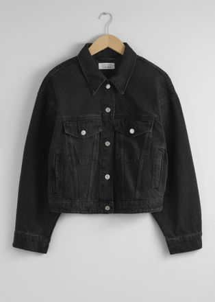 Denim Jacke Zara Jeansjacke Mit Nieten Hayley Menzies Jeansjacke