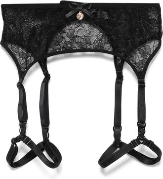 Marlies Dekkers Reggicalze Queen Of Wands - Nero