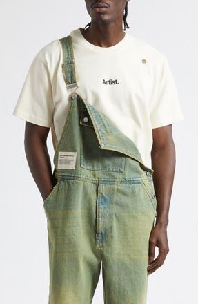 Song for the Mute x Birkenstock The Artist Aged Graphic T-Shirt in White Dirty Wash at Nordstrom, Size X-Large