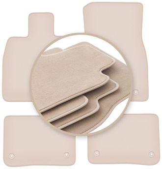 OEM Alfombrillas Premium Beige Para: Cadilac Ct6 2016