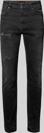 Boss Orange by Hugo Boss BOSS Orange Slim Fit Jeans Modell Delaware in Dunkelgrau, Gr&ouml;&szlig;e 30/32