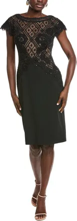 Tadashi Shoji Madigan Embroidered Bodice Cocktail Dress