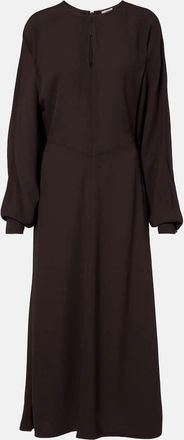 Joseph Hills cutout cr&ecirc;pe midi dress