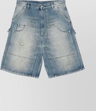 Moschino straight cotton shorts