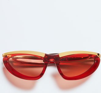 Bottega Veneta Prisma Cat Eye Sunglasses - Bottega Veneta