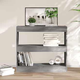 vidaXL Vidaxl - Estanter&iacute;a/divisor De Espacios Gris Sonoma 80x30x72 Cm