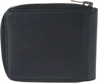 Alexander Wang Pre-owned Embossed Leather Wallet - Heren - Vintage Accessoires - Zwart - ONE Size - Leer - Vintage