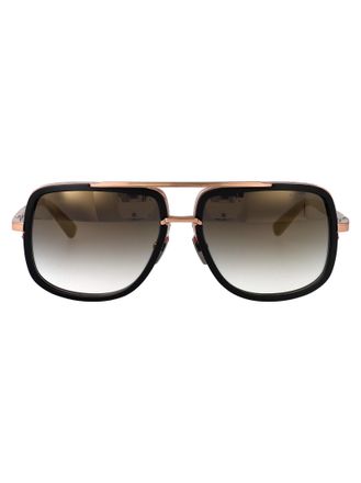 Dita Eyewear Aviator Sunglasses Drx 2030 L Blk Rgd 59 Blk Rgd
