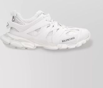 Balenciaga mesh and nylon low-top sneakers