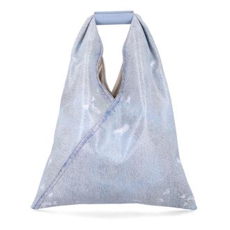 Maison Margiela Handbags, female, Blue, Size: ONE SIZE Japanese Bag Classic