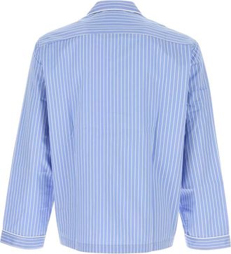 Tekla Unisex Pyjamas Shirt Blue Organic Cotton