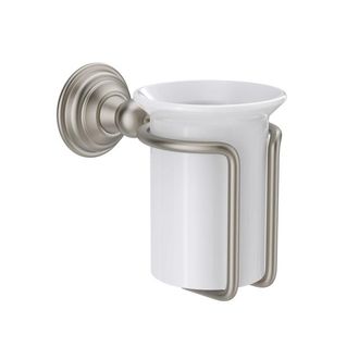 Crosswater Belgravia Bekerhouder - Brushed Nickel (RVS)