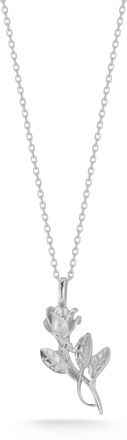 Glaze Jewelry Sterling Silver Rose Necklace