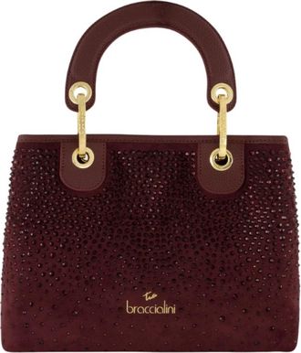 Braccialini Handbags - Dames - Handtassen - Bruin - ONE Size - Su&egrave;de - Tassen