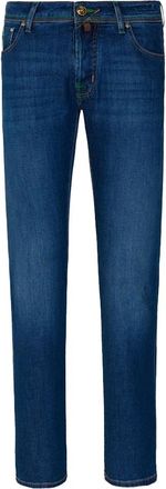 Jacob Cohen Slim Fit Bard Jeans Made in Italy - Heren - Slim Fit Jeans - Blauw - W35 - Katoen - Jeans