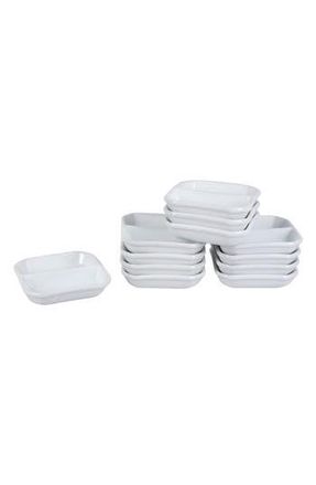 BIA Cordon Bleu Set of 12 Asian 2-Ounce Divider Dishes in White at Nordstrom Rack