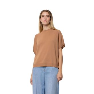 Kaos Kaos, Dames, Truien, Bruin, Maat: M Wol