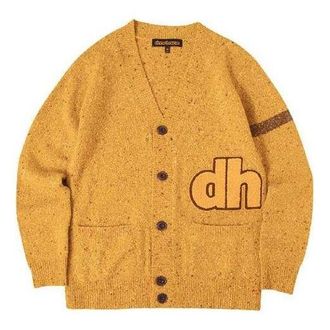 Drew House Varsity Cardigan Yellow DR-SS20-81