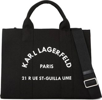 Karl Lagerfeld Mujer, Bolsos, Negro, Talla: ONE Size