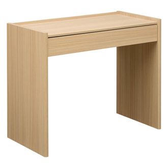 Atmosphera Escritorio John Rectangular, 50 X 100 Cm, Con 1 Caj&oacute;n, Color Beige - Atmosphera Cr&eacute;ateur DInt&eacute;rieur