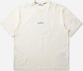 Stone Island Men s Organic Cotton Jersey T-Shirt Ivory