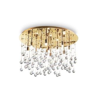 Ideal Lux Lampada da soffitto moonlight PL12 oro