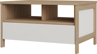 HOME AFFAIRE Couchtisch »Stranda, Beistelltisch, Wohnzimmertisch, Sofatisch, Tisch« Schubkasten und Ablagefächer, in zwei Farben verfügbar