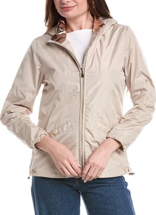 Nicole Miller Solid Windbreaker