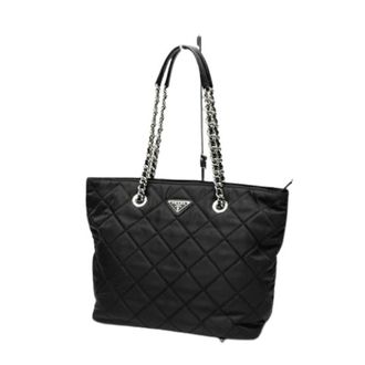 Prada Pre-owned 1Bg 017 Tote Bag - Dames - Vintage Shopper - Zwart - ONE Size - Nylon - Vintage