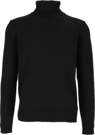 Slowear DV Turtleneck - Heren - Coltruien - Zwart - 2XL - Wol - Truien & Vesten
