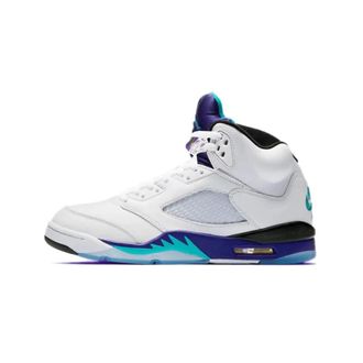 Nike Jordan 5 Retro OG Grape - unisex - Sport - Wit - Maat: 45 EU Leer
