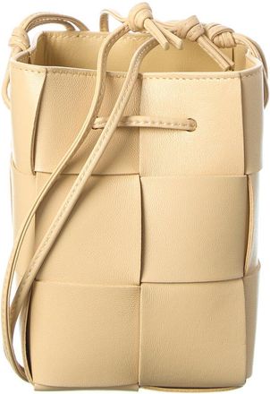 Bottega Veneta Cassette Mini Intrecciato Bucket Bag
