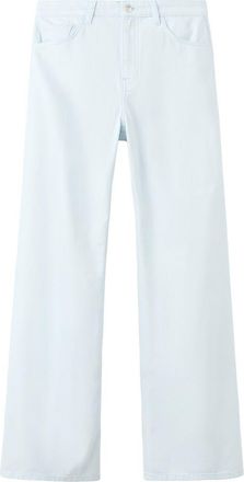 Mango Wide Leg Jeans in Sky Blue at Nordstrom, Size 6