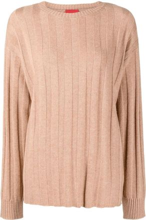 Cashmere in Love Millie ribbed-knit jumper - women - RWS Wool/Cashmere - One Size - Brown