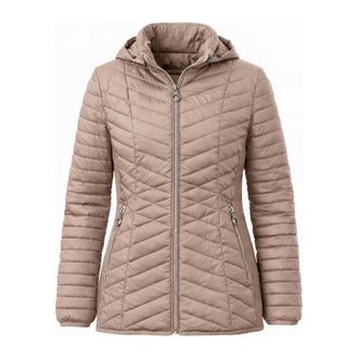 Danwear Chaqueta de plum&oacute;n h&iacute;brida Katja - Jackets - Mujer - Marr&oacute;n - 5XL