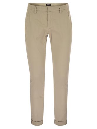 Dondup Gaubert - Slim-fit Gabardine Trousers