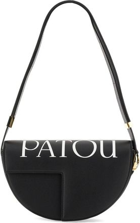 Patou Leather Shoulder Bag-Donna