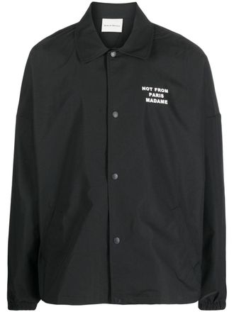 Drôle de Monsieur Not From Paris jacket - Black