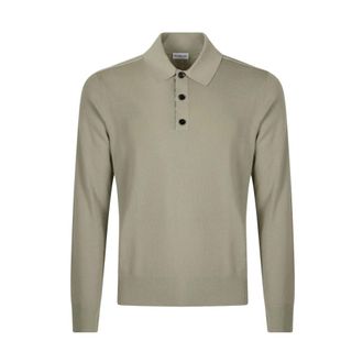 Burberry Round-neck Knitwear, male, Green, Size: L Round-neck Knitwear