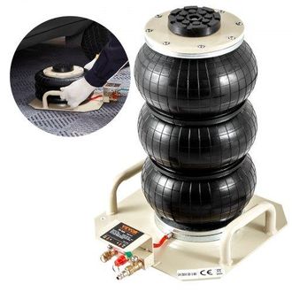 OEM Pneumatischer Wagenheber Air Jack 3 T, Wei&szlig; Dreifachbeutel Luftheber 140-450 Mm Hubh&ouml;he Sack Luftwagenheber, 5 Minuten Hub Luftheber Wagenheberheber W